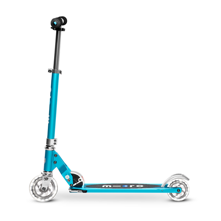Micro Sprite LED Ocean Blue (5y+) 2-wheel foldable scooter