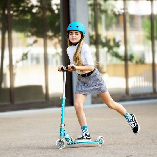 Micro Helmet Ocean Blue - Medium (52 -56 cm)