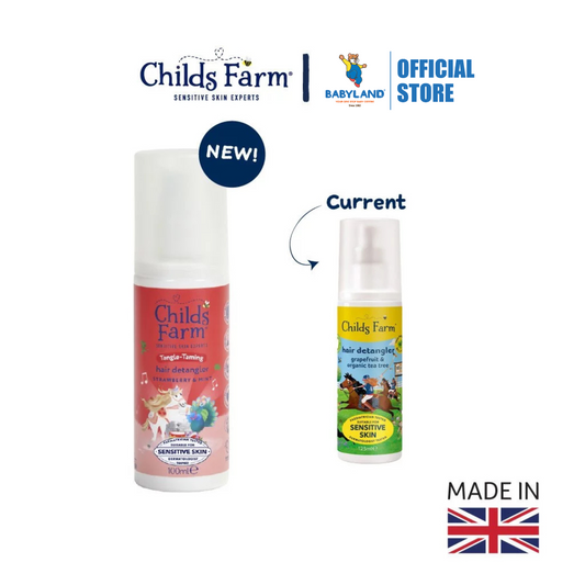 Childs Farm Tangle Taming Hair Detangler - Strawberry & Mint (100ml)