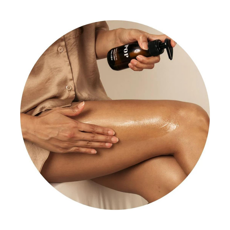 Pop Neutral Stretch Mark Oil (Rosemary & Vanilla) (115ml)