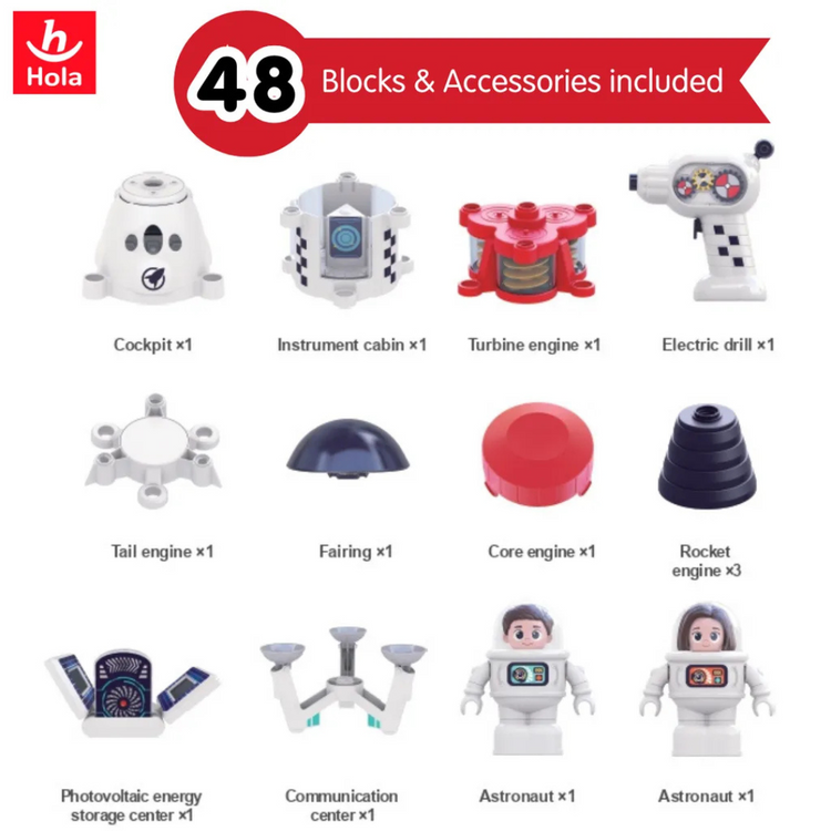 Hola Miukids Rocket (4Y+) Engineering & Hands-on Skills
