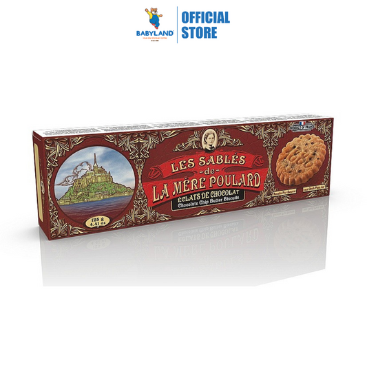 La Mère Poulard Sables Chocolate Chip Butter Biscuits 125g