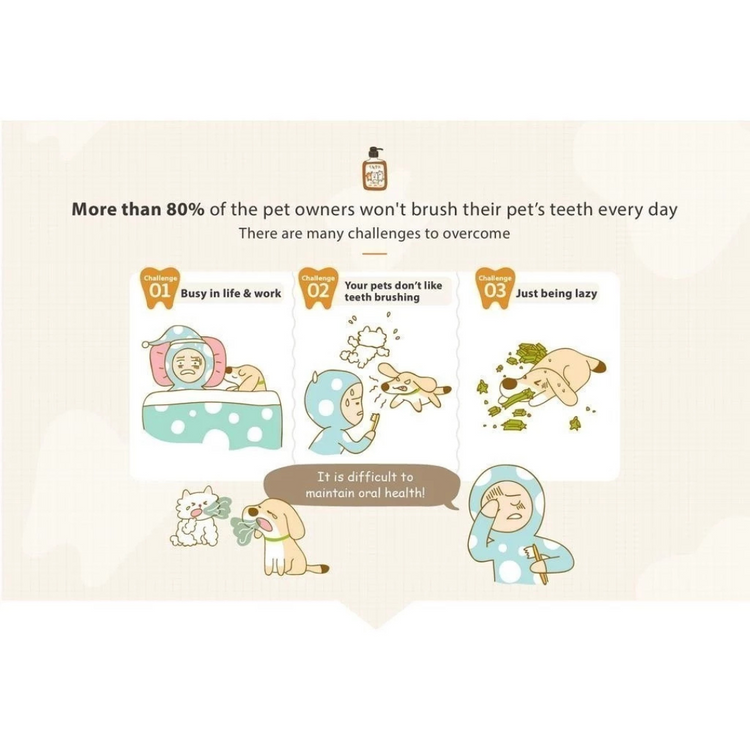 Maoup Pet Mouthwash Water (395ml)