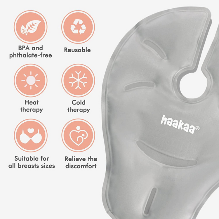 Haakaa Hot & Cold Reusable Breast Compression Pads