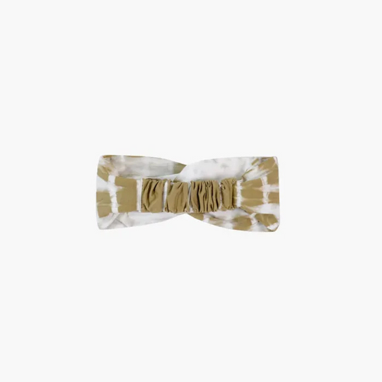 Hamako Tencel Cross Headband - Latte (All Size)
