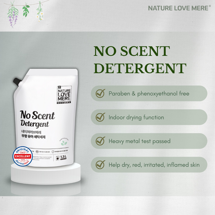 NATURE LOVE MERE No Scent Baby Laundry Detergent