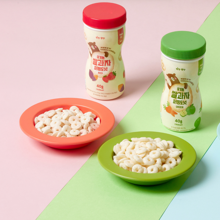 KidzanMomzan Orgainc Rice Puffs 40g (9m+)
