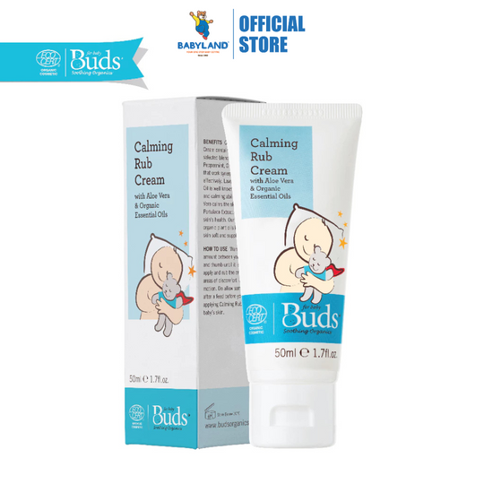 Buds BSO Soothing Organics Calming Rub Cream Tube 50ml