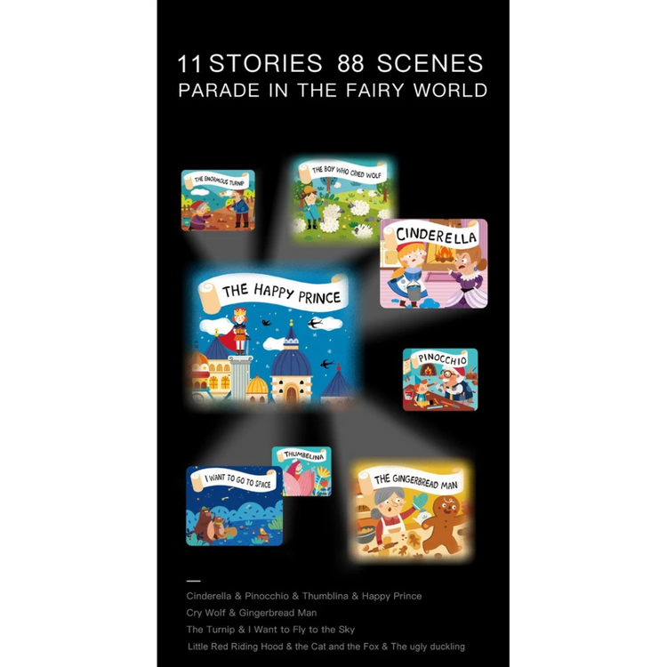 Mideer Kids Storybook Torch - 12 stories (3Y+)