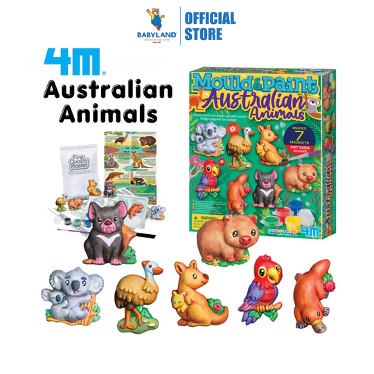 4M Mould & Paint - Australian Animals (new) (5Y+)