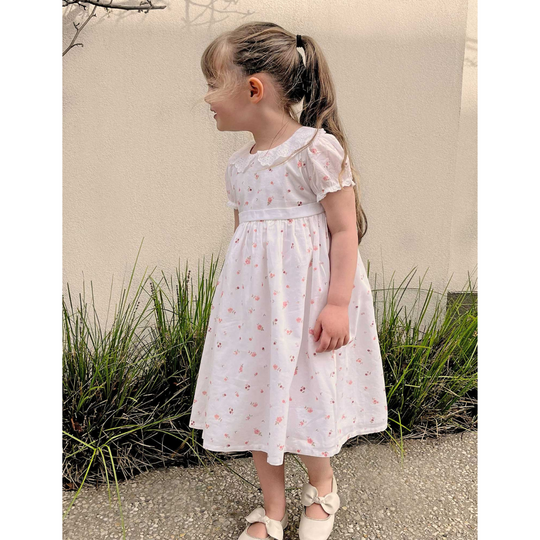 Purebaby Organic Rosebud Print Dress