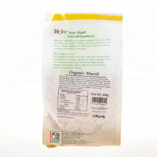 Radiant Organic Muesli (400g)