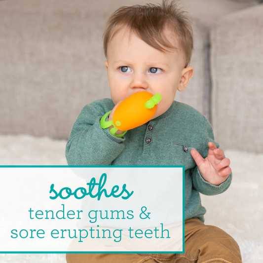 Infantino Handy Dandy Teething Mitt Carrot (0m+)