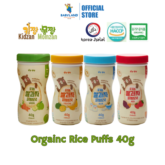 KidzanMomzan Orgainc Rice Puffs 40g (9m+)