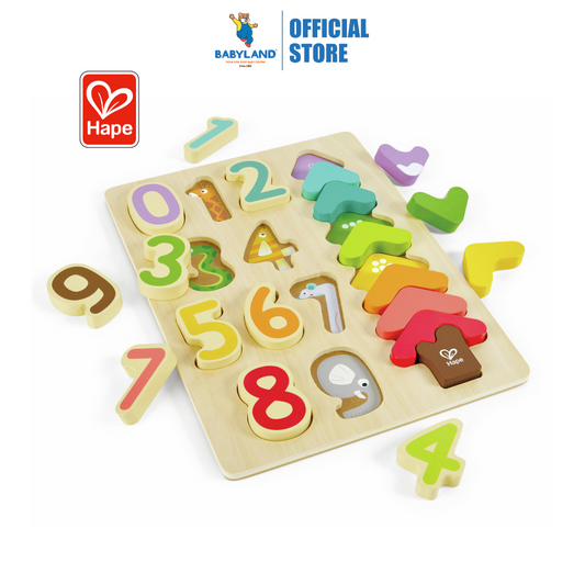Hape 1657 Colours & Numbers Puzzles (3Y+)