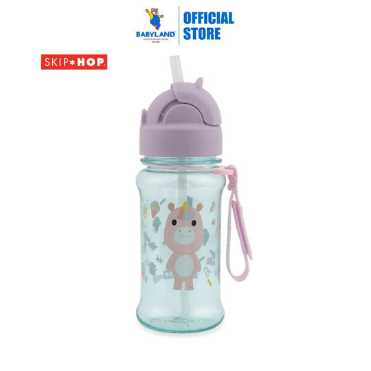 Skip Hop Besties Squad Tritan Renew Straw Bottle - Unicorn (12+ months)