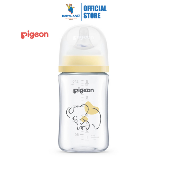 Pigeon SofTouch BPP Nursing Bottle T-Ester 240ml Elephant