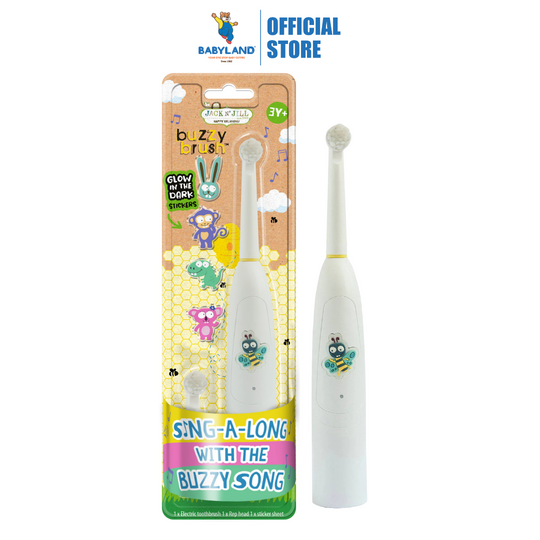 Jack N Jill Buzzy Brush Musical Electric Toothbrush (NEW) (3Y+)