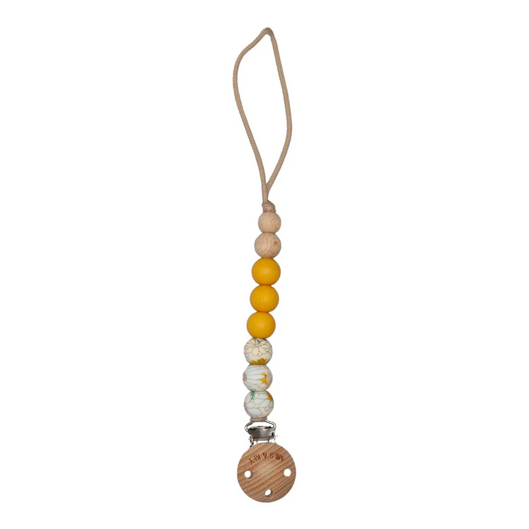 Mils and Key Dhalia Pacifier Clips - Multiple Color (0m+)
