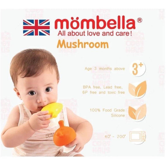 Mombella Mimi Mushroom Soothe Teether (3m+)
