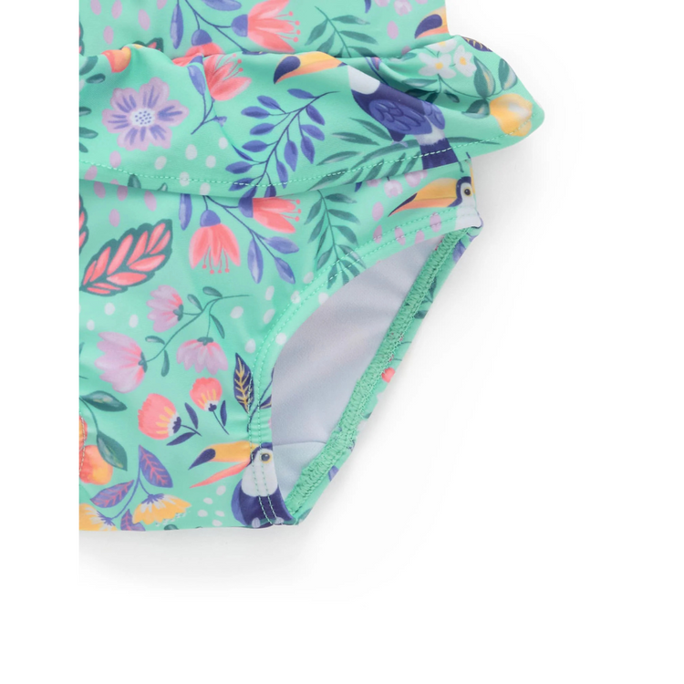 Purebaby Organic Toucan Long Sleeve Rashie Set