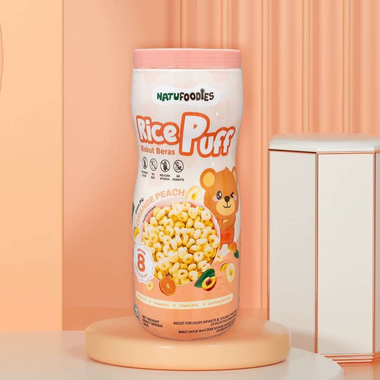 Natufoodies Organic Rice Puffs (6m+) (8m+)