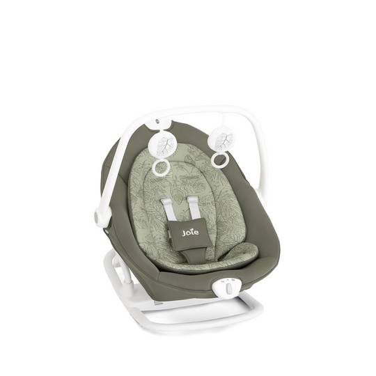 Joie Sansa 2in1 Soother - Palms ( Birth to 9kg ) | Glider & Rocker