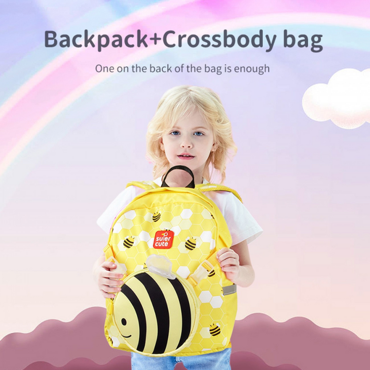 Supercute Two-in-One School Backpack