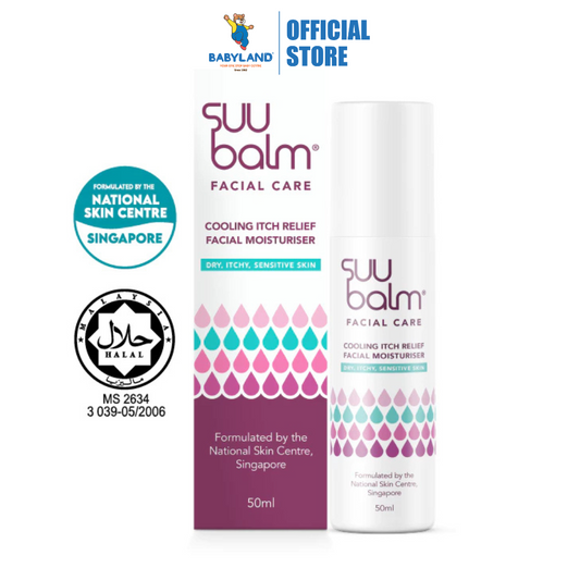 Suu Balm Cooling Itch Relief Facial Moisturiser 50ml