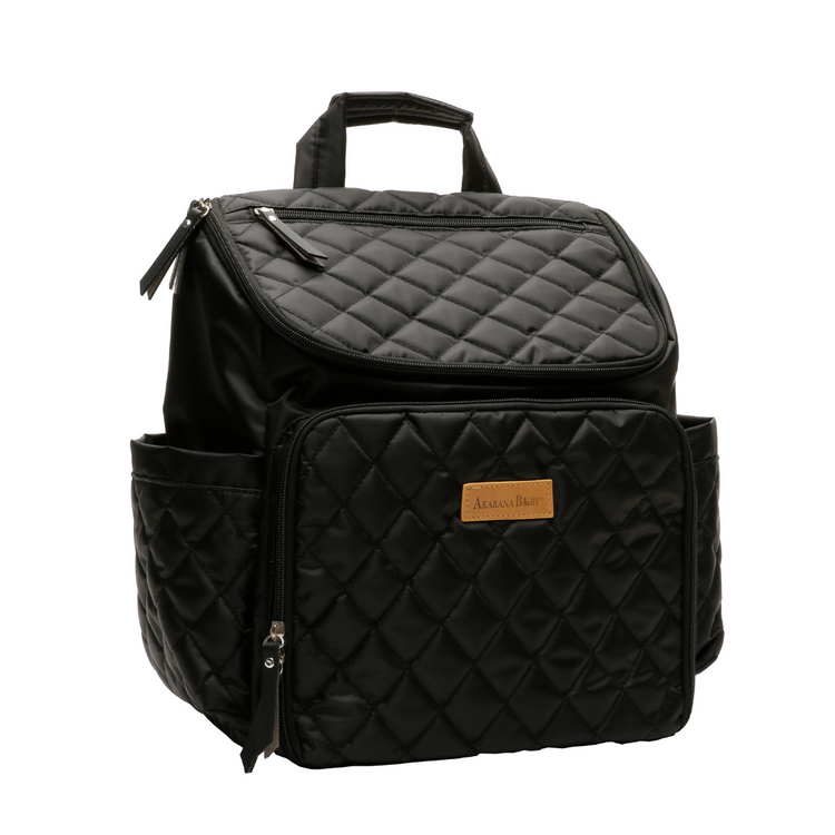 Akarana Baby Atamai Diaper Backpack - Black