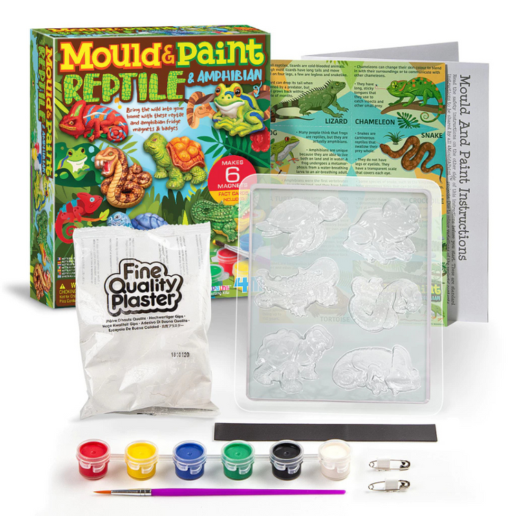 4M Mould & Paint - Reptile & Amphibian (5Y+)