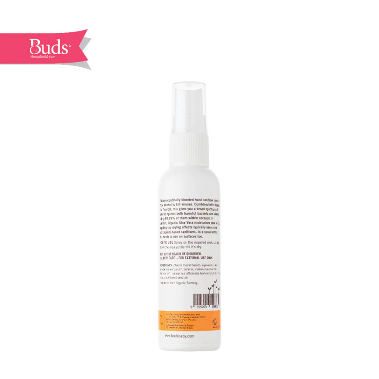 Buds BHE Hand Sanitiser Spray 60ml
