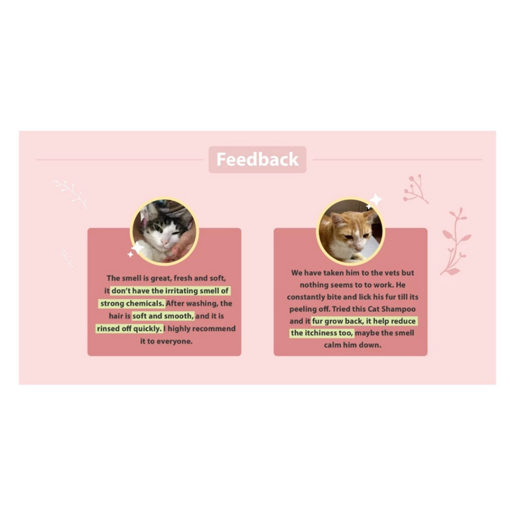 Maoup Natural Itch Relief Cat Shampoo