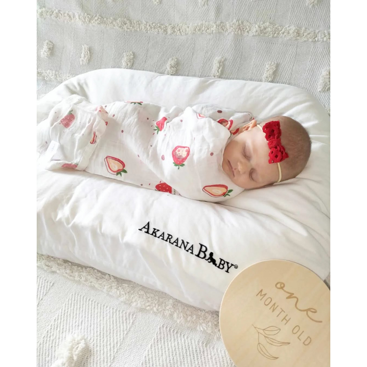 Akarana Baby High Quality Bamboo Muslin Swaddle Soft Blanket