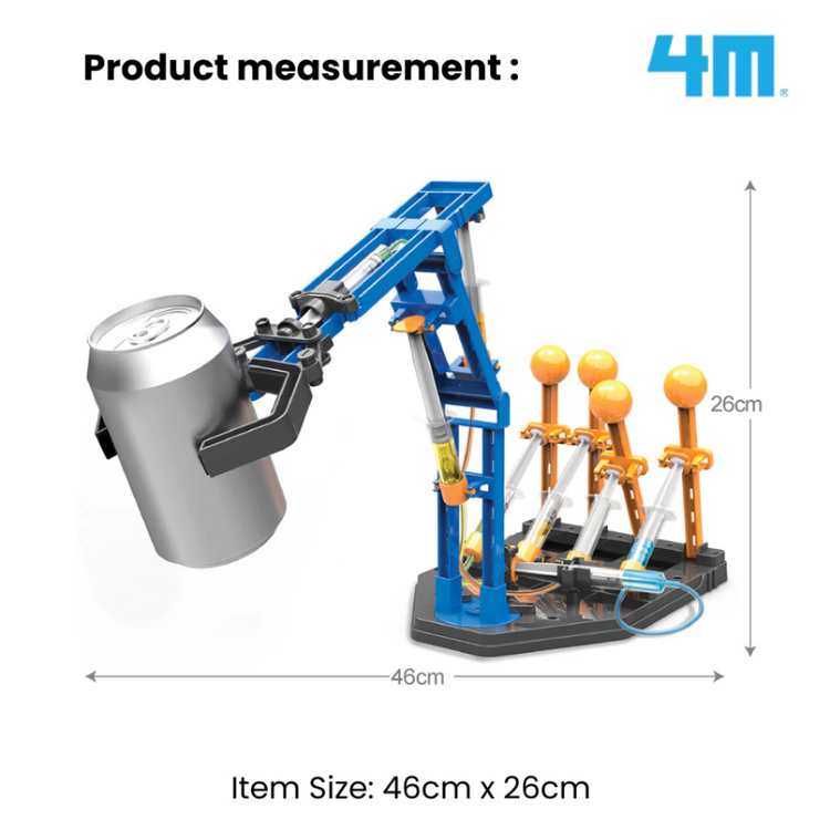 4M KidzLabs - Mega Hydraulic Arm (8Y+)