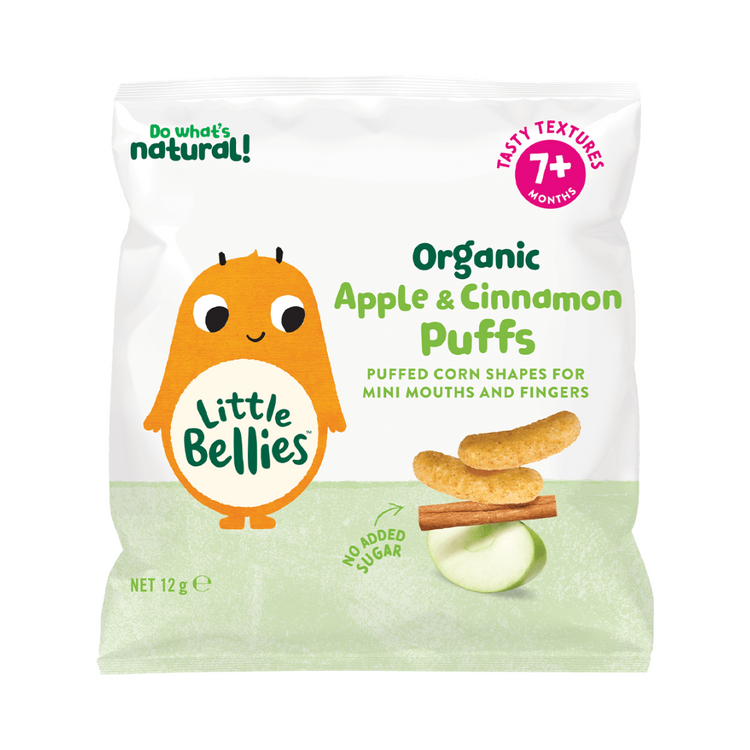Little Bellies Organic Baby Puffs (12g) (7m+)