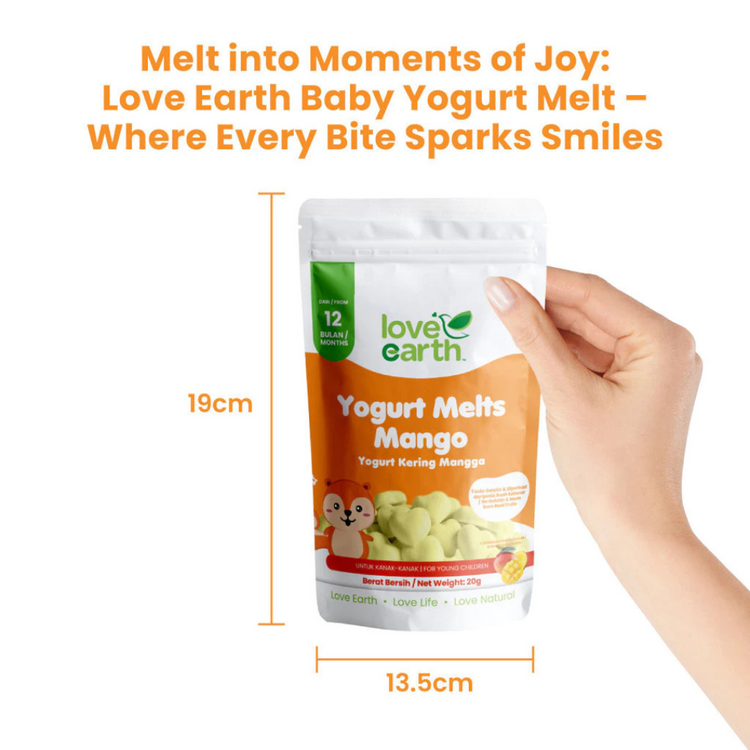Love Earth Baby Yogurt Melt (20g) (12m+)