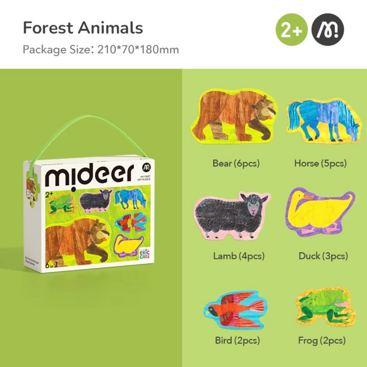 Mideer My First Artist Puzzle for babies (2Y+) - 5 Artist Series designs available