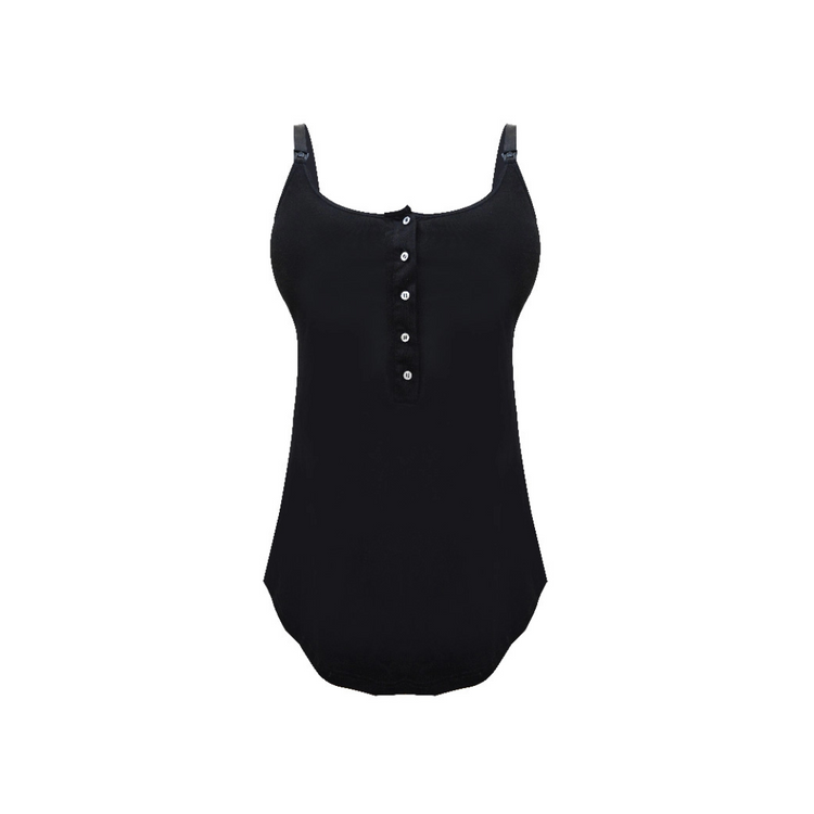 Lunavie Premium Nursing Cami - Black