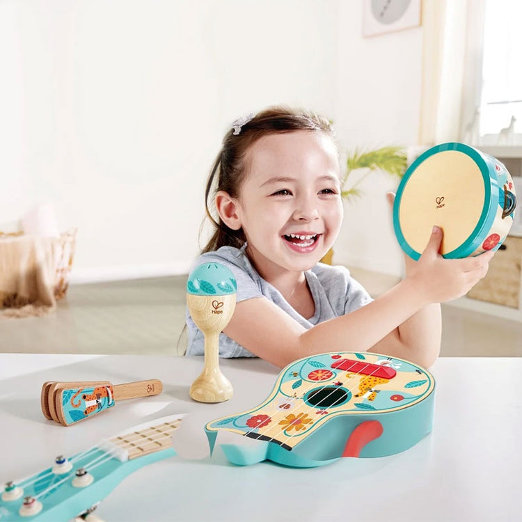 Hape 4 In 1 Ukulele Set