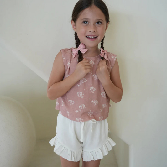 Joey & Mom Girls’ Linen Wear Set