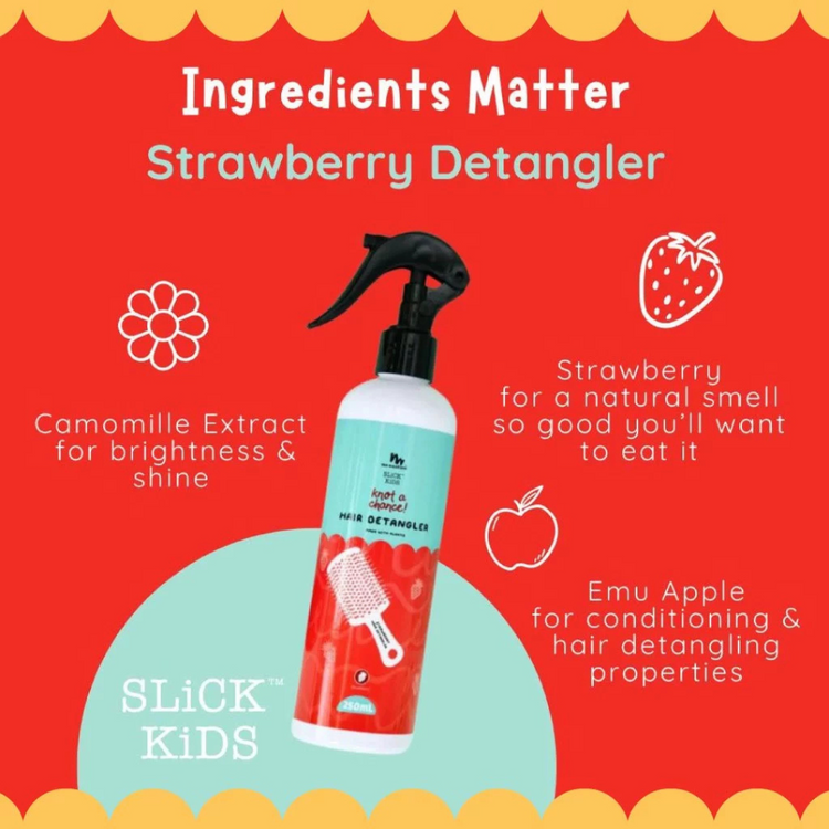 No Nasties Kids Natural Plant Based Hair Detangler (250ml)