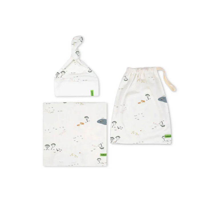 Hamako Tencel Blanket Set Famyard
