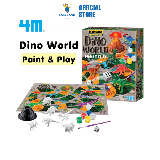 4M KidzLabs Gamemaker - Dino World Paint & Play (5Y+)