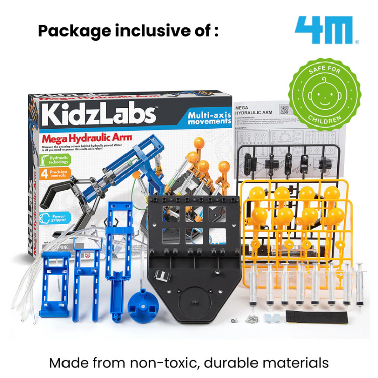 4M KidzLabs - Mega Hydraulic Arm (8Y+)