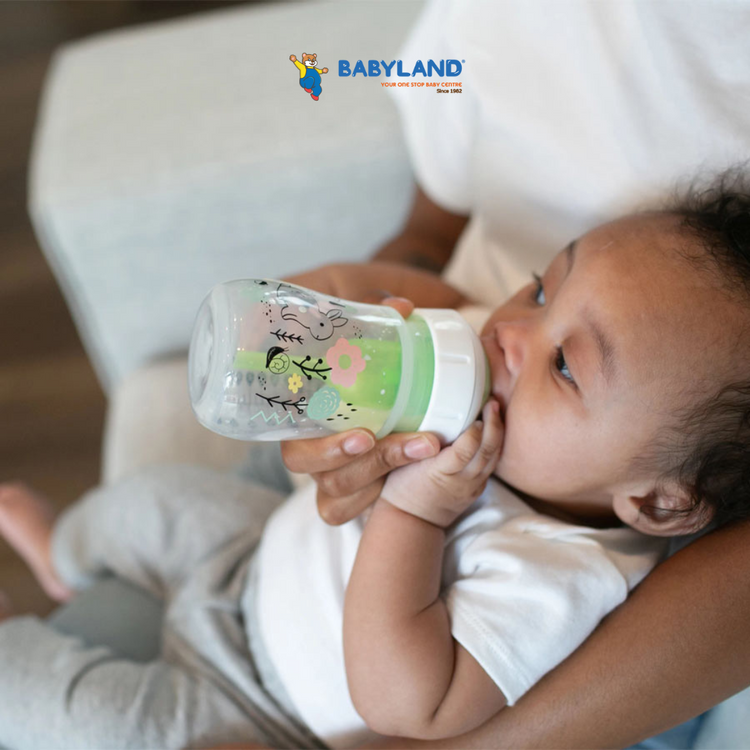 Dr Brown's Options+ PP Wide-Neck Bottle with Level 1 Teat (150mL)(2-Pack)