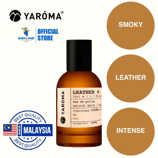 Yaroma LEATHER 9 Perfume 50 mL | Smoky Intense Leather Scent