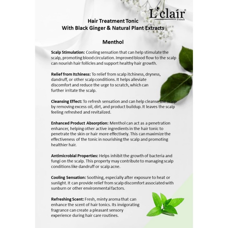 Lclair Hair Treatment Tonic (125ml)