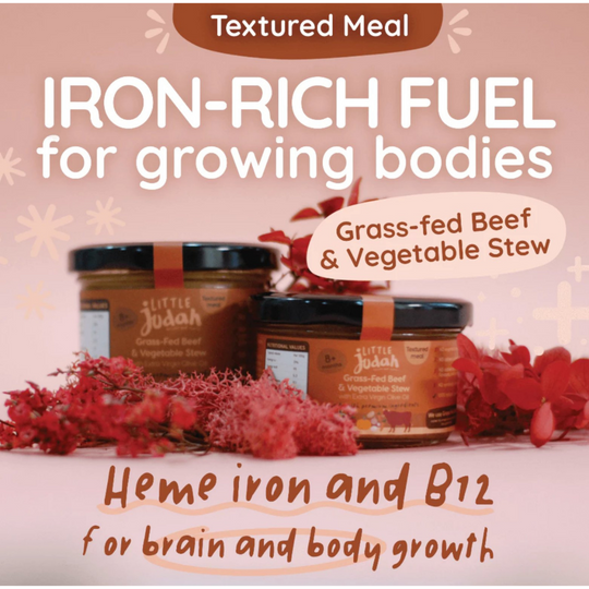 Little Judah Grass-Fed Beef & Vegetable Stew 130g