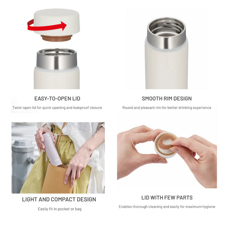 Thermos Stainless Steel 150ml Vacuum Insulated Portable Tumbler (JOJ-151)